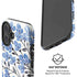 Blue Cherry Blossoms by Cat Coq iPhone 16 Plus Magsafe Impact Case